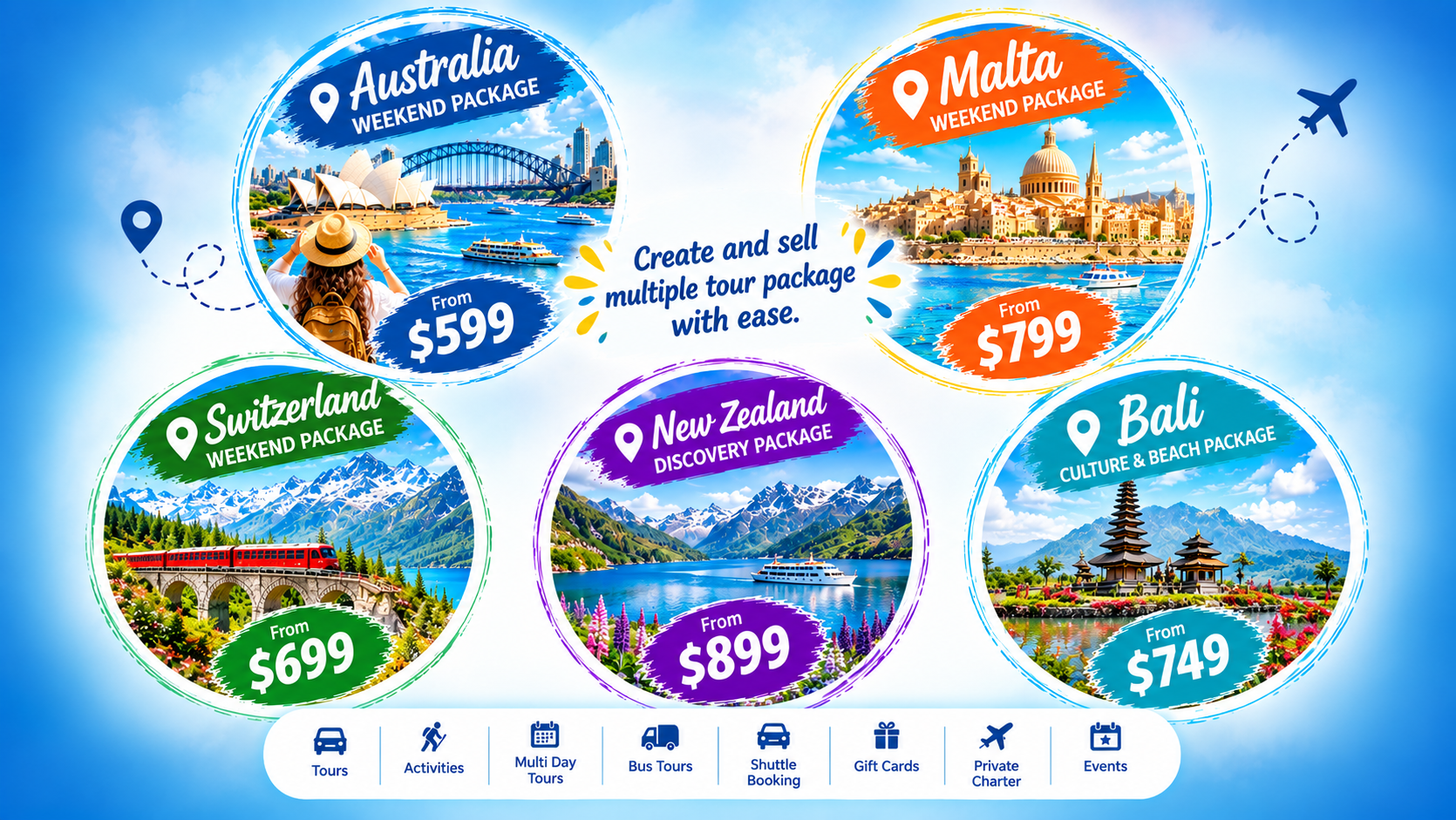 Adventure travel experience